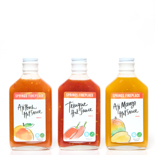 The Hot Sauce Trio Gift Set